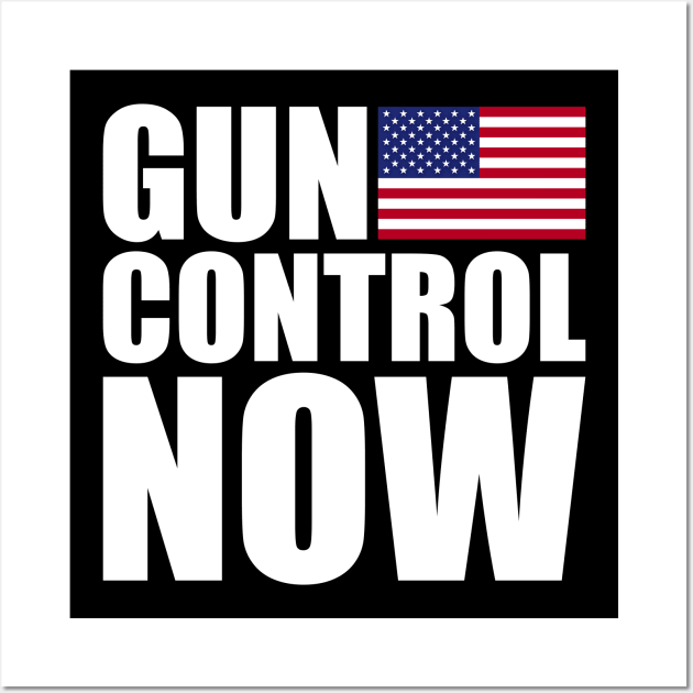 Gun Control Now Wall Art by Sachpica